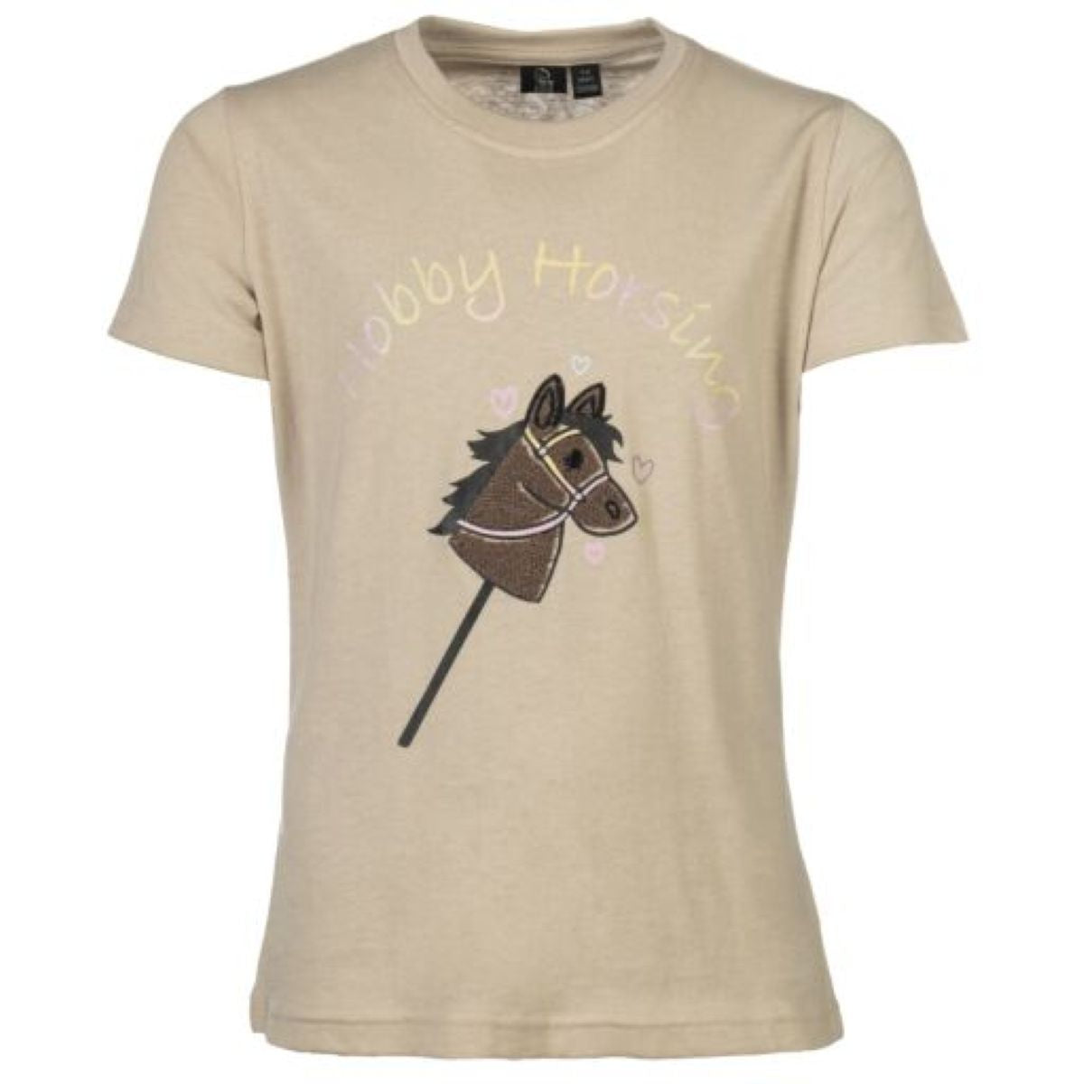 HKM T-Shirt Hobby Horsing Rainbow Beige