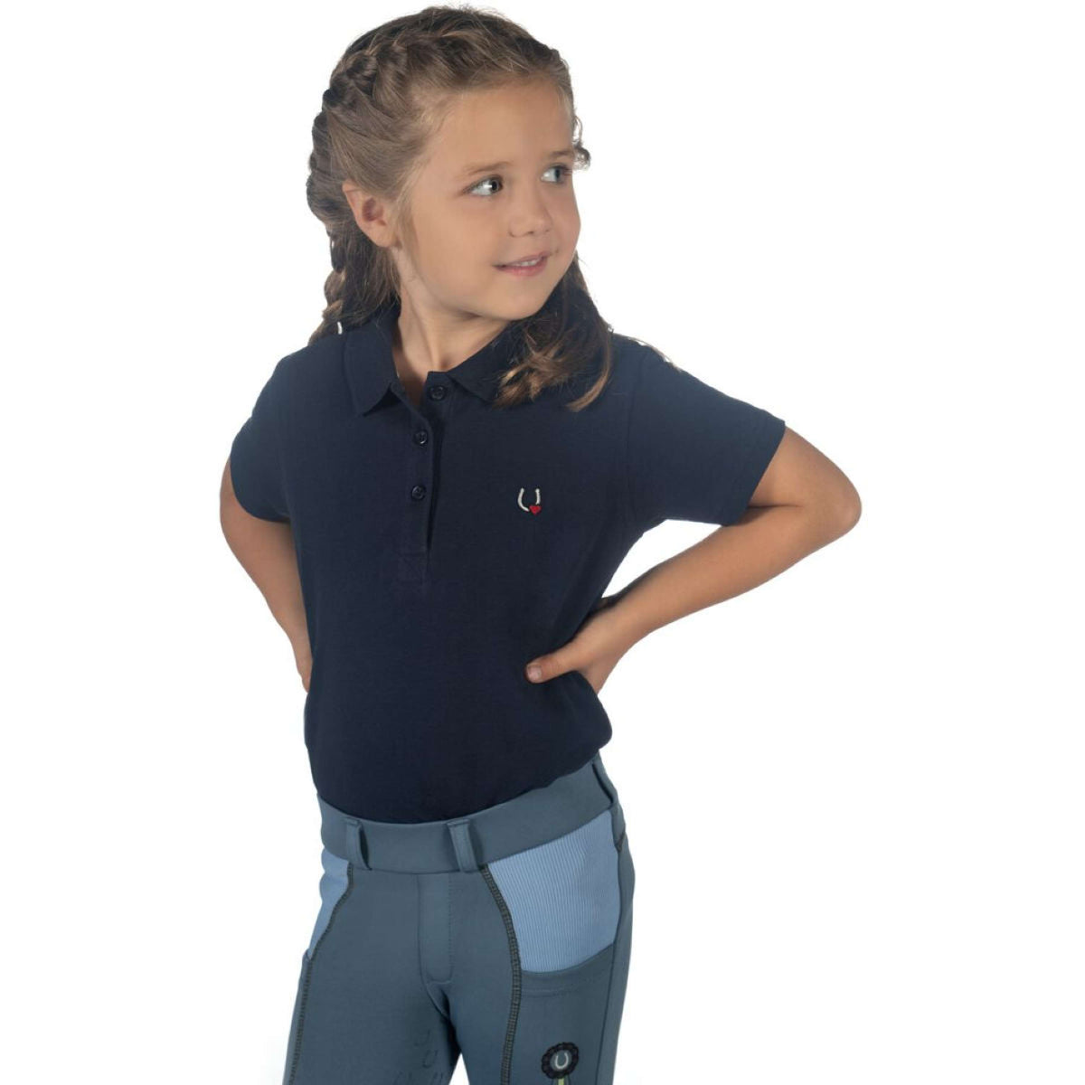 HKM Poloshirt Claire Blu scuro