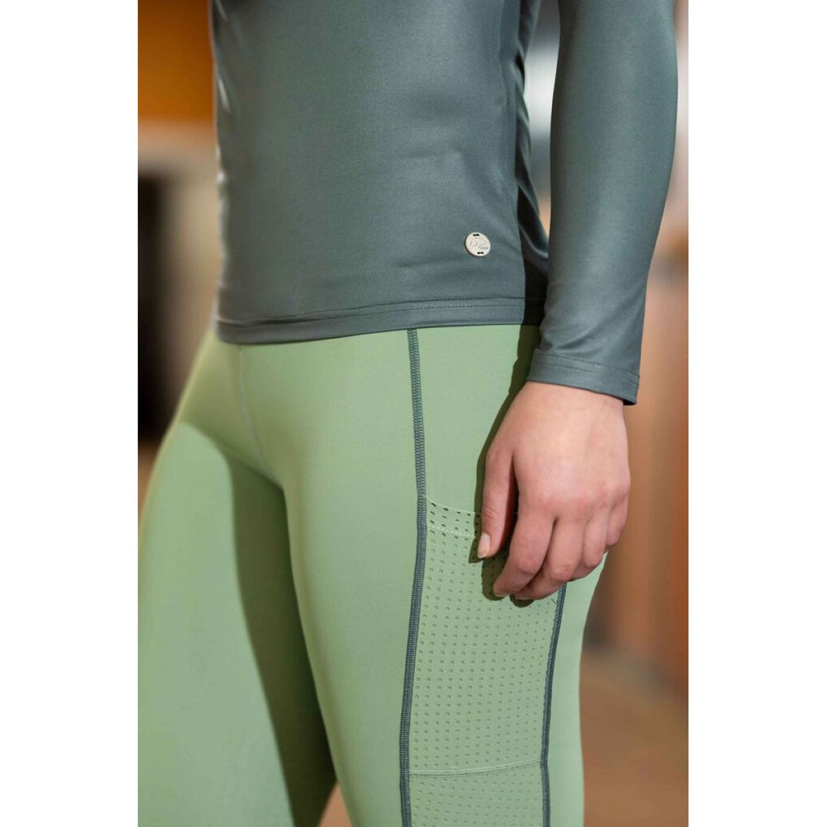 HKM Maglietta da Competizione Summer Milano II Grigio-verde