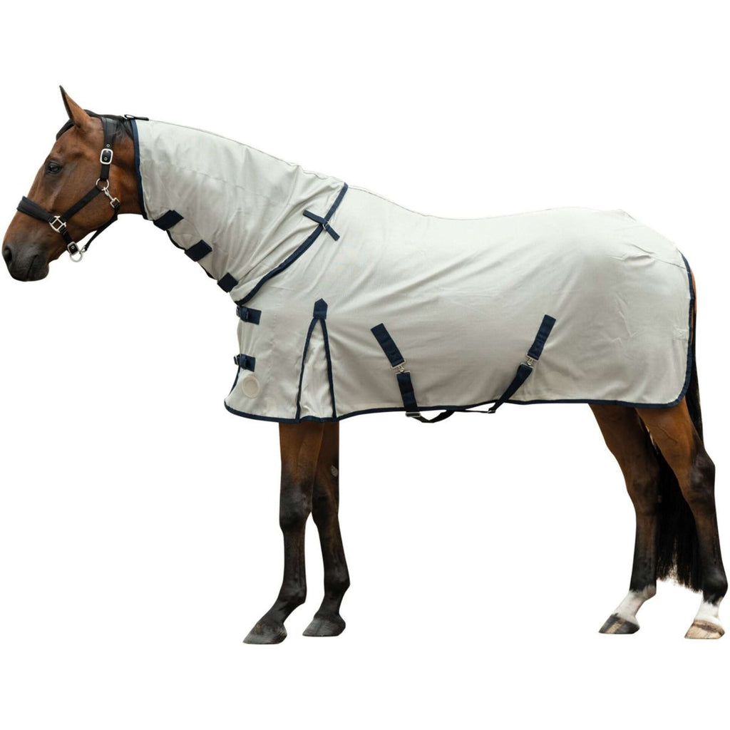 HKM Coperta Antimosche Rain II Collo Rimovibile Grigio