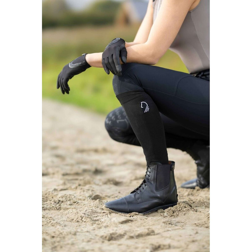 HKM Calze da Equitazione Amalfi Nero