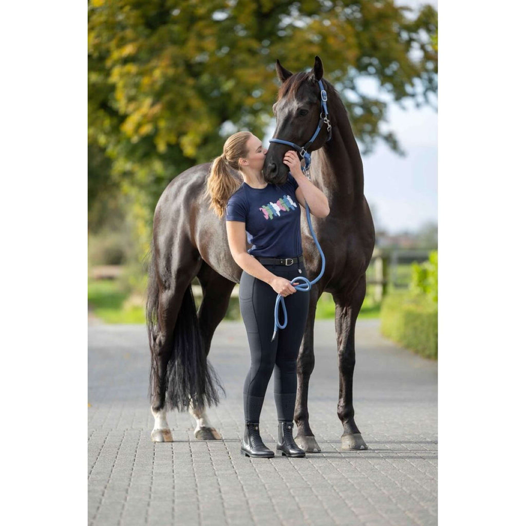 HKM Maglietta Mirror Blu scuro