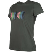 HKM T-Shirt Mirror Grigio-verde
