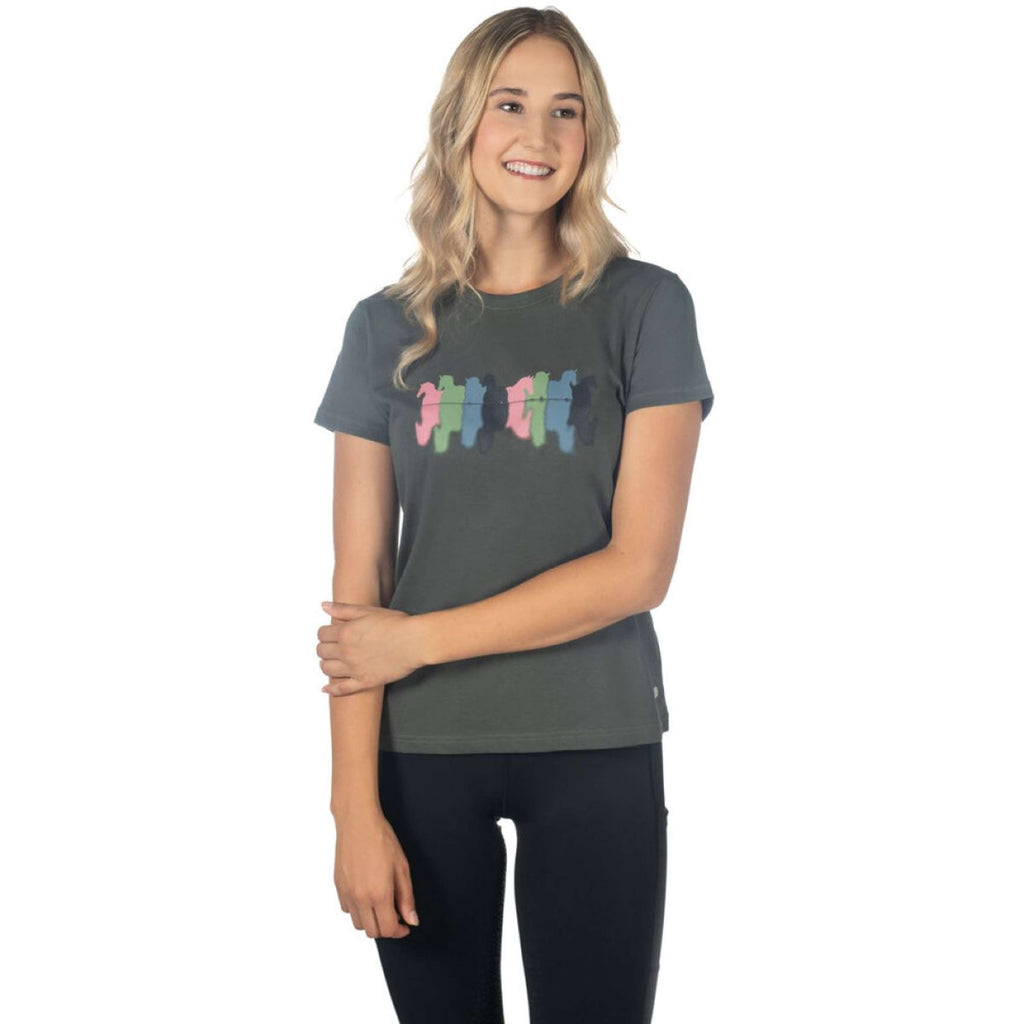 HKM Maglietta Mirror Grigio-verde