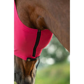 HKM Maschera Antimosche Elastic Con Rete per Naso Magenta
