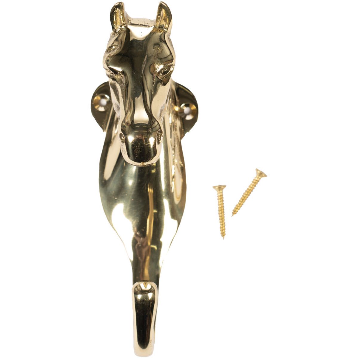 HKM Appendibriglia Testa di Cavallo Messing