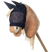 HKM Maschera per Mosche Hobby Horsing Blu scuro