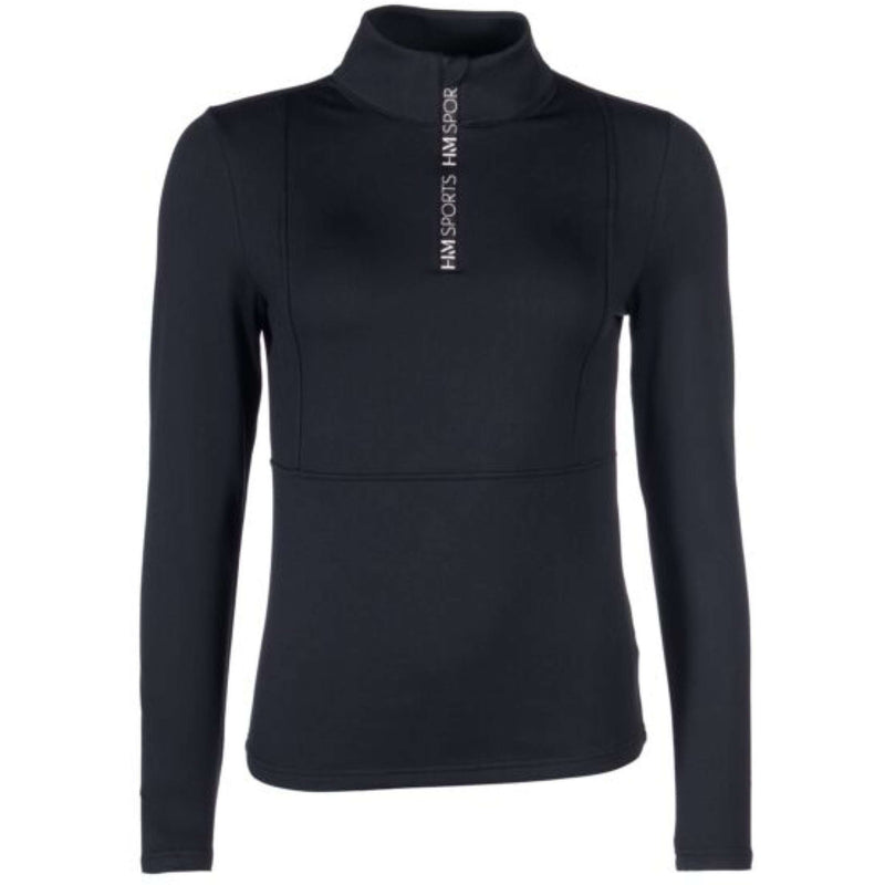 HKM Maglia a Maniche Lunghe Supersoft II Nero