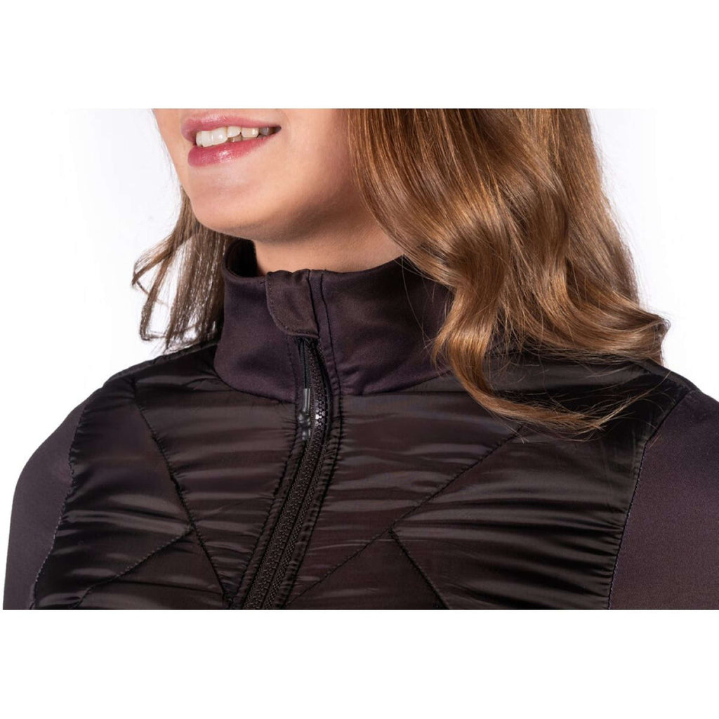 HKM Felpa con cappuccio e zip Prag II Marrone scuro