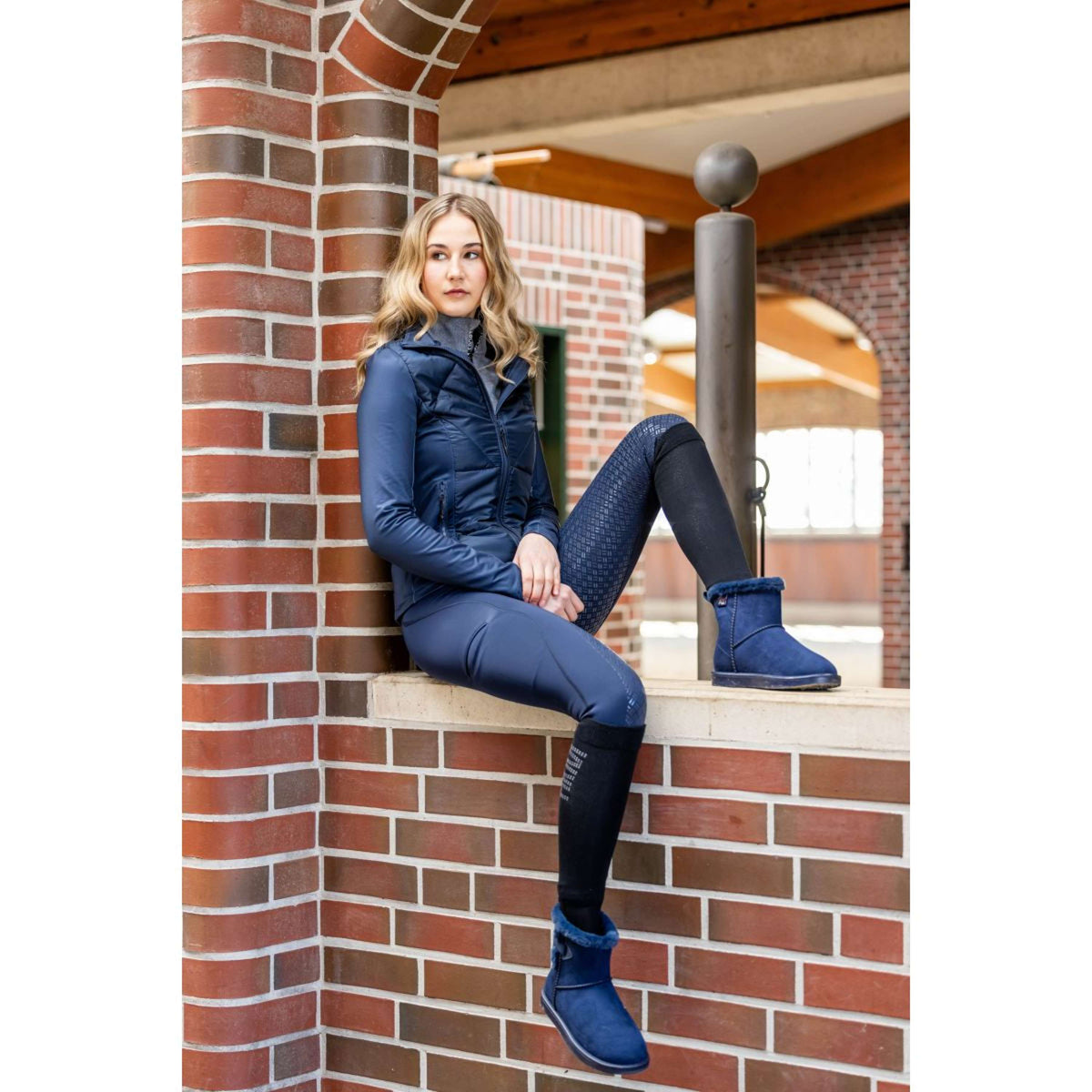 HKM Stivali Allweather Davos Legolin Blu scuro