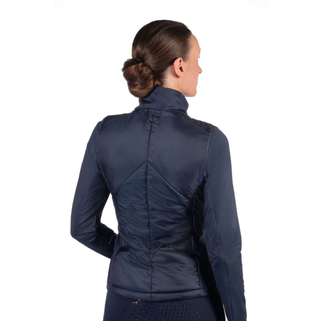 HKM Felpa con cappuccio e zip Prag II Blu scuro
