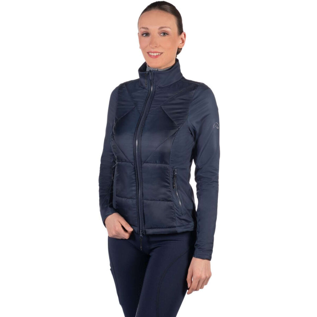 HKM Felpa con cappuccio e zip Prag II Blu scuro