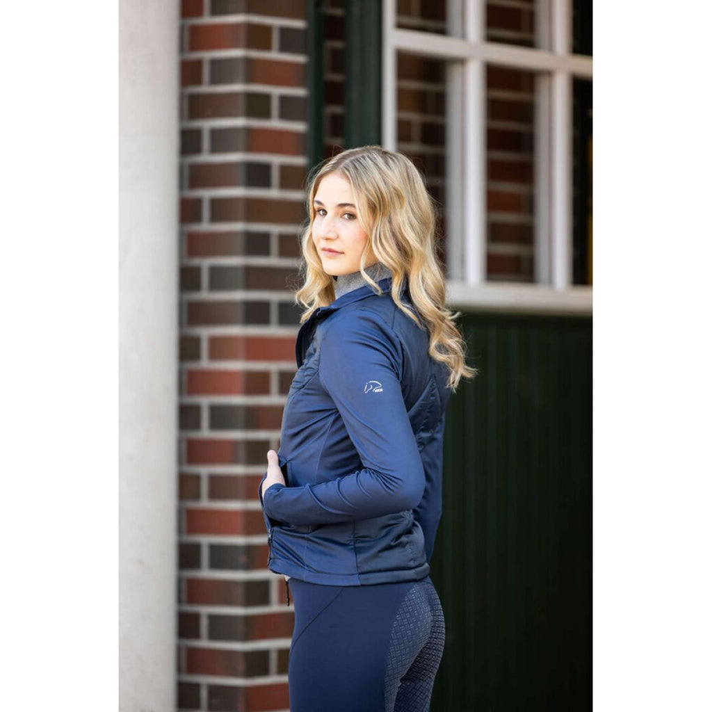 HKM Felpa con cappuccio e zip Prag II Blu scuro
