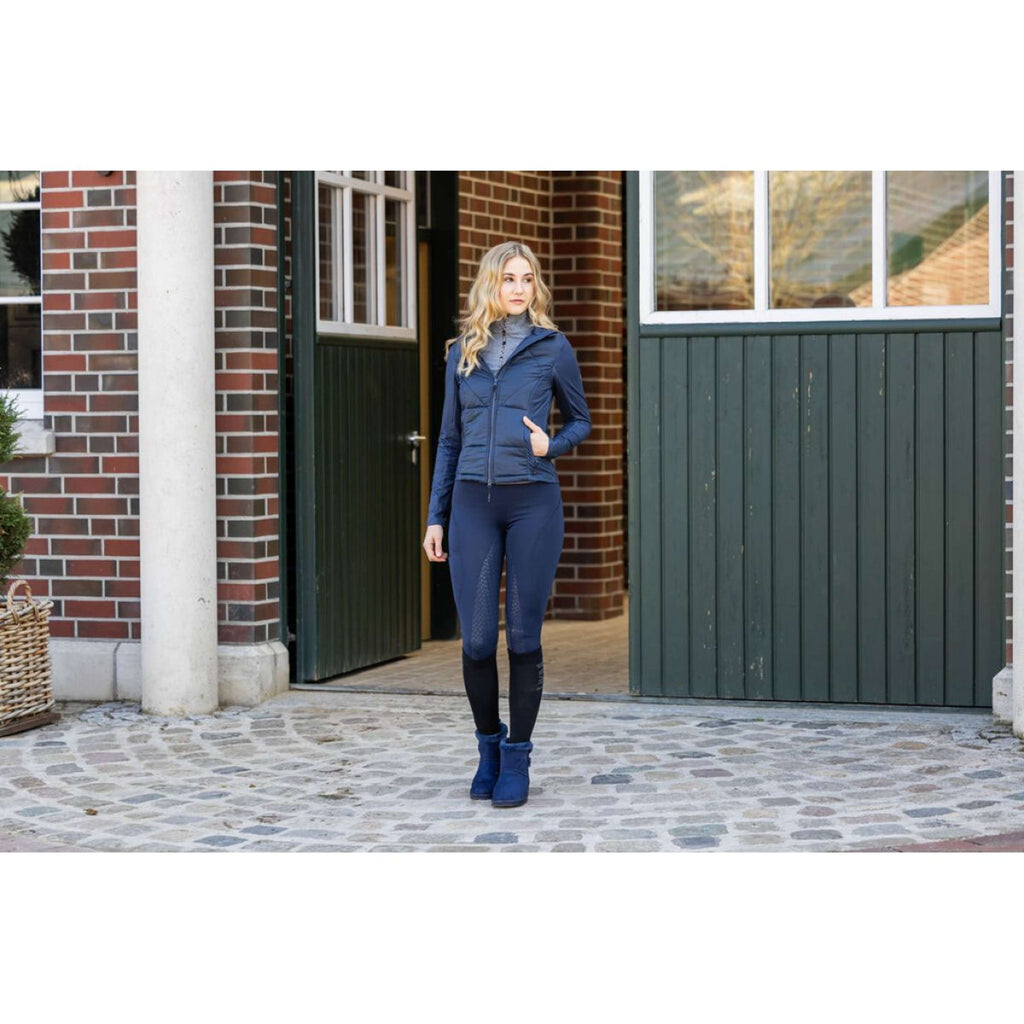 HKM Felpa con cappuccio e zip Prag II Blu scuro