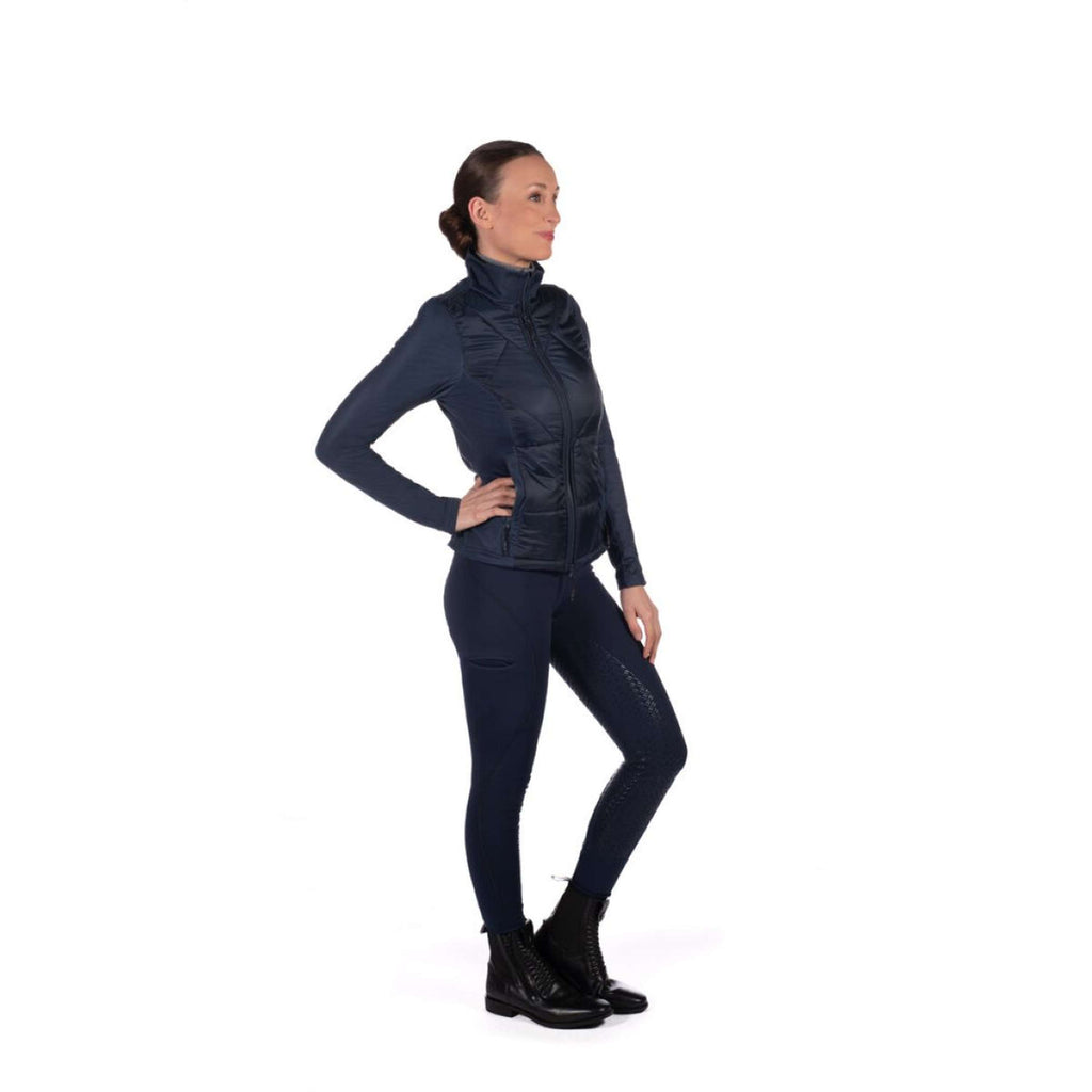 HKM Felpa con cappuccio e zip Prag II Blu scuro