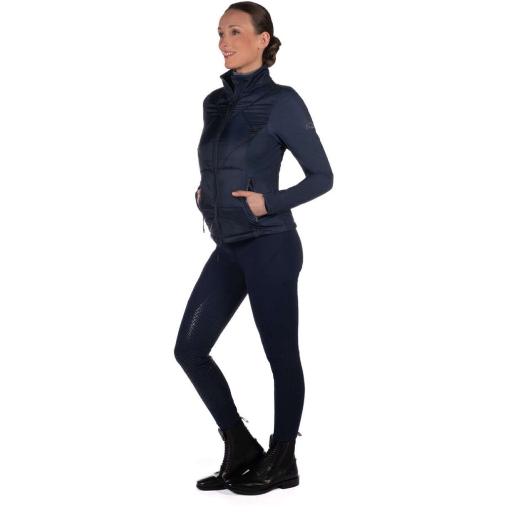 HKM Felpa con cappuccio e zip Prag II Blu scuro