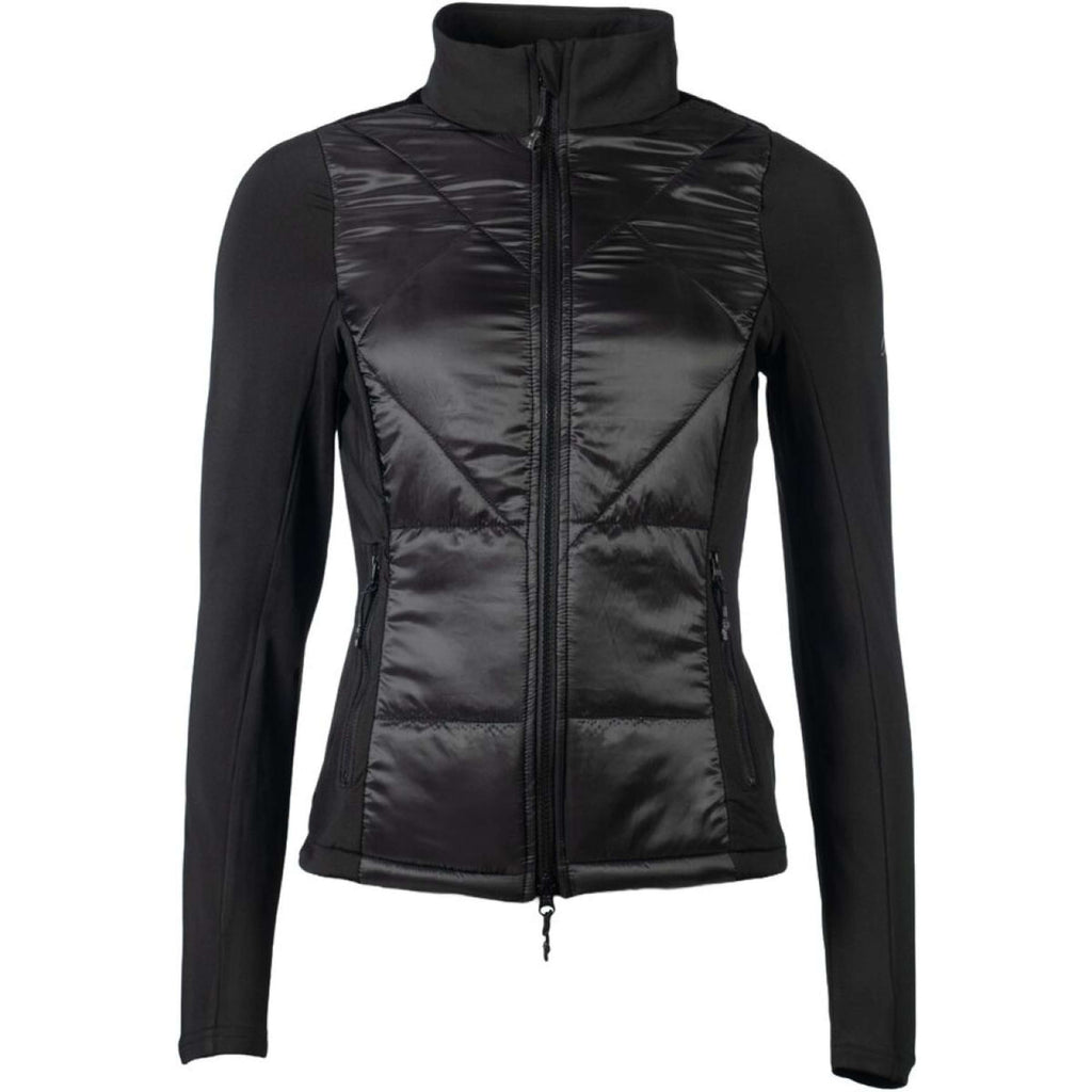HKM Felpa con cappuccio e zip Prag II Nero