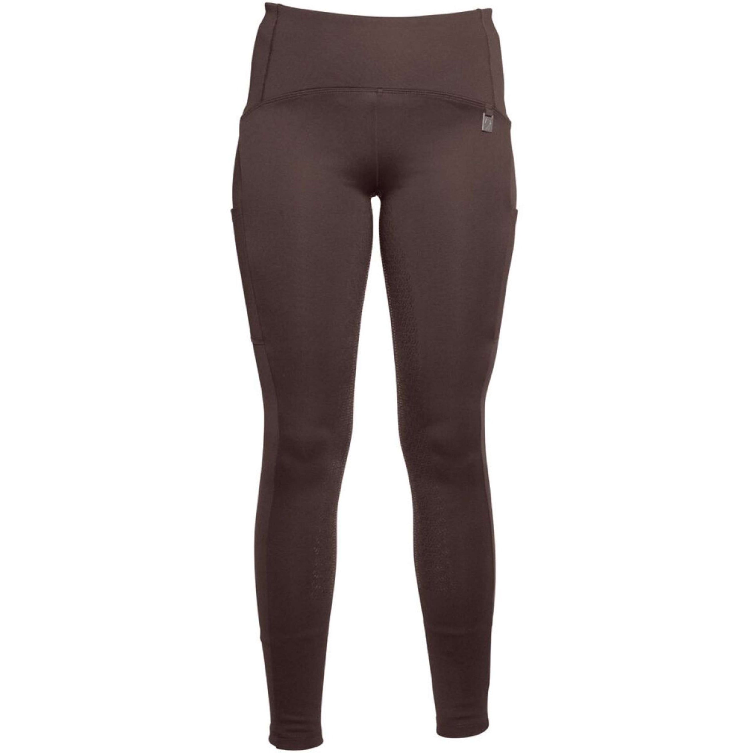 HKM Leggings da Equitazione Arezzo Full Grip Marrone scuro HKM Leggings da Equitazione Arezzo Full Grip Marrone scuro