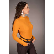 HKM Shirt Arezzo Soft Maniche Lunghe Senape