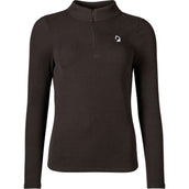 HKM Shirt Arezzo Soft Maniche Lunghe Marrone scuro