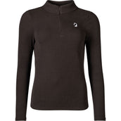 HKM Shirt Arezzo Soft Maniche Lunghe Marrone scuro