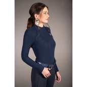 HKM Shirt Arezzo Soft Maniche Lunghe Blu scuro