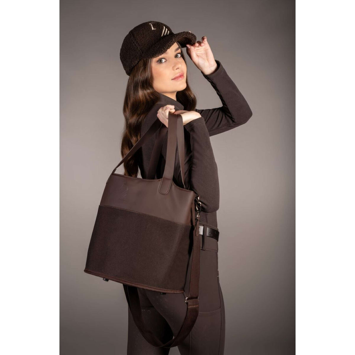 HKM Cappello Arezzo Marrone scuro