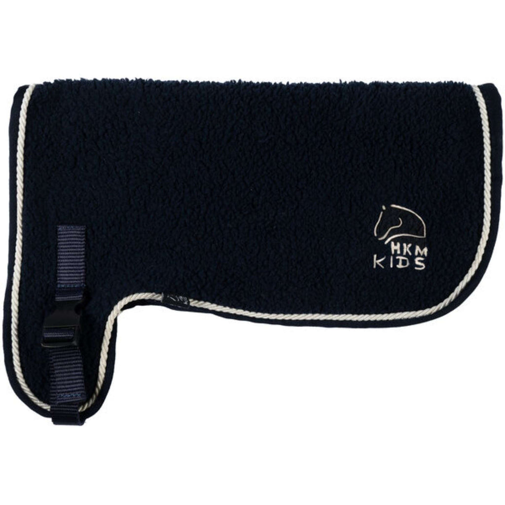 HKM Hobby Horsing Coperta Teddy Blu scuro