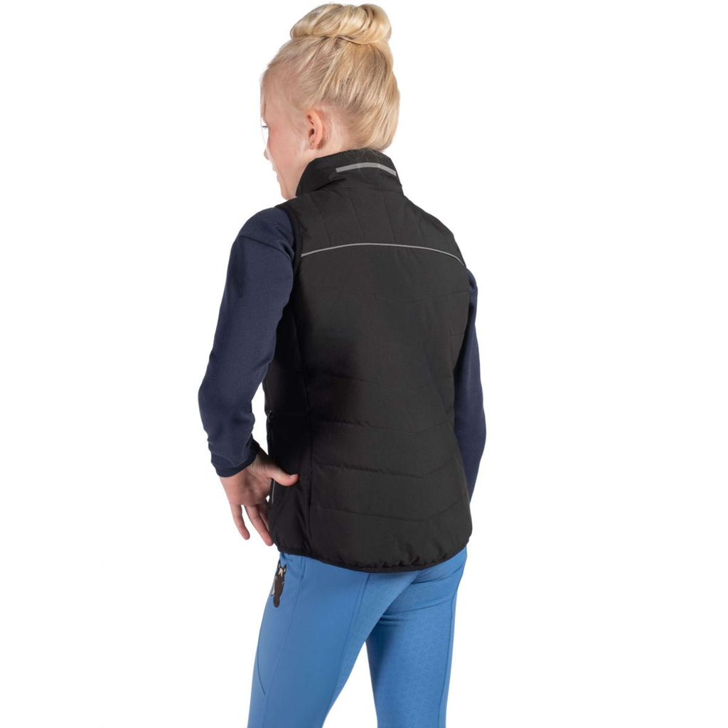 HKM Gilet Cuddle Riscaldato Nero