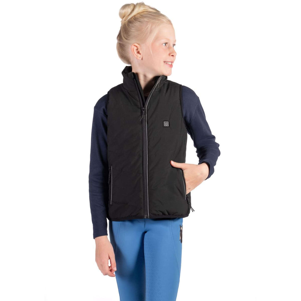 HKM Gilet Cuddle Riscaldato Nero