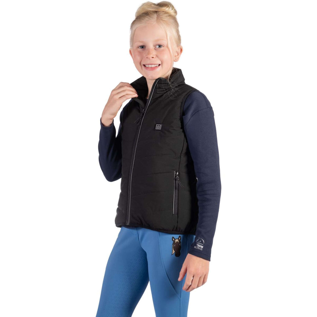 HKM Gilet Cuddle Riscaldato Nero