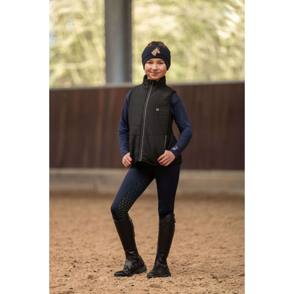 HKM Gilet Cuddle Riscaldato Nero