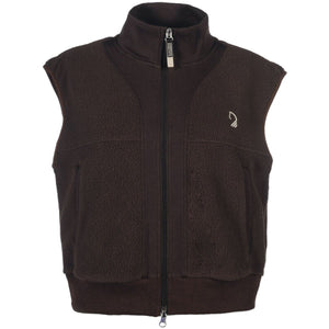 HKM Gilet Arezzo Teddy Marrone scuro