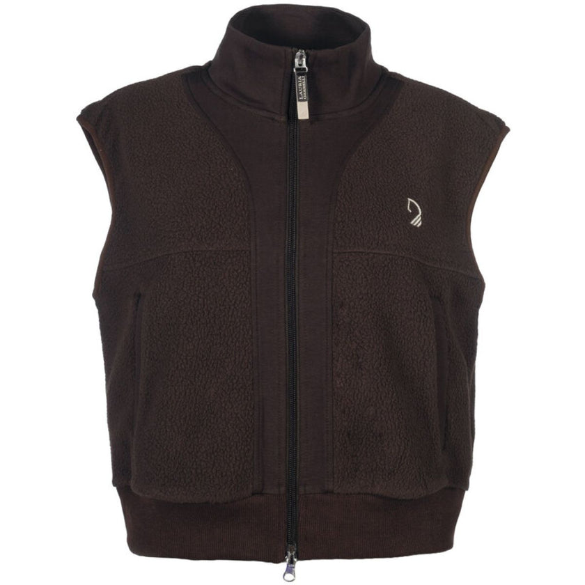 HKM Gilet Arezzo Teddy Marrone scuro
