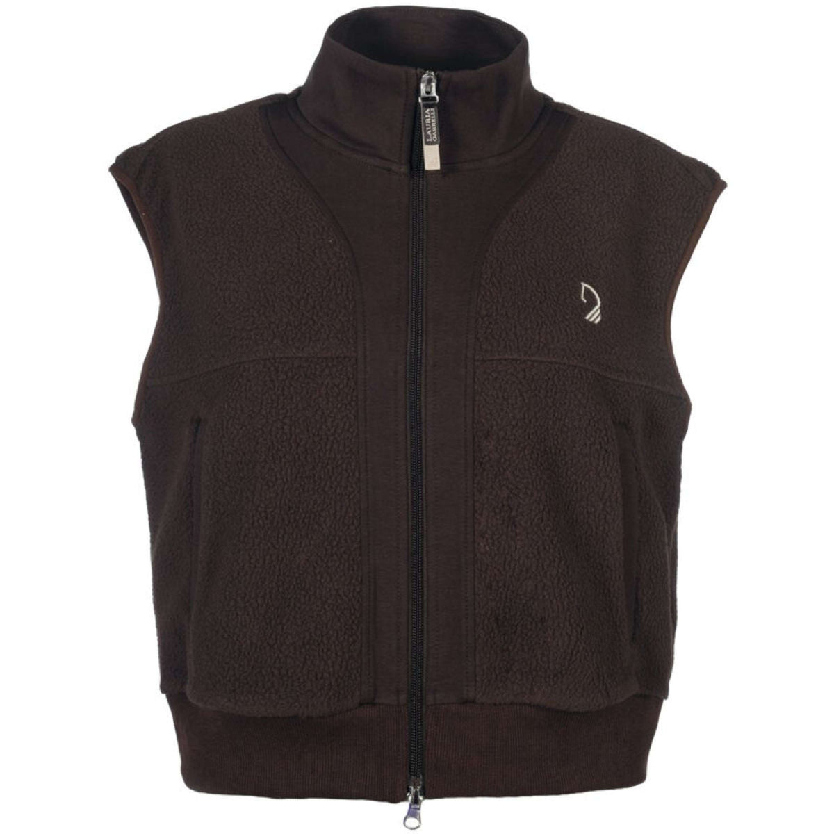 HKM Gilet Arezzo Teddy Marrone scuro