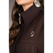 HKM Gilet Arezzo Teddy Marrone scuro