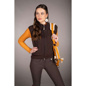 HKM Gilet Arezzo Teddy Marrone scuro