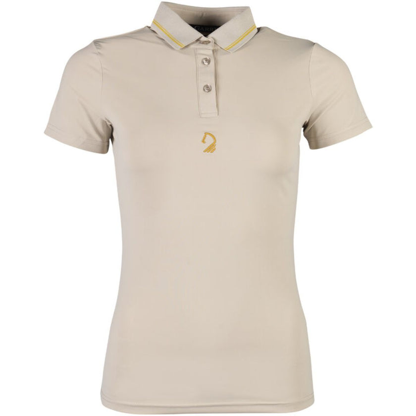 Lauria Garrelli Poloshirt Limone Grigio/Beige