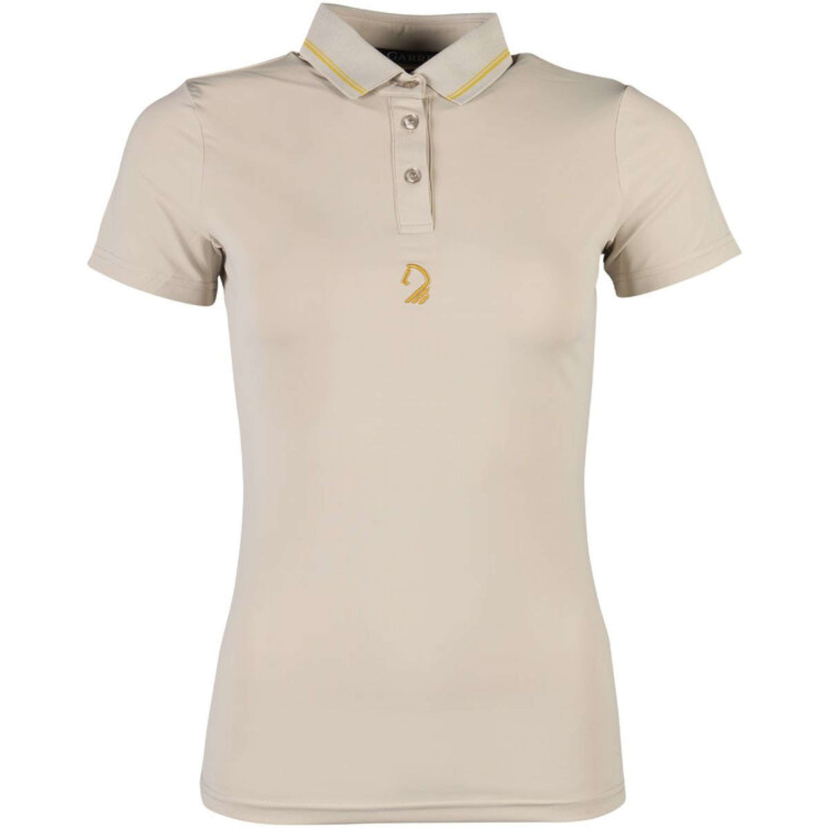 Lauria Garrelli Poloshirt Limone Grigio/Beige