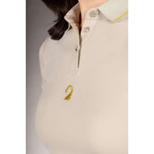 Lauria Garrelli Poloshirt Limone Grigio/Beige
