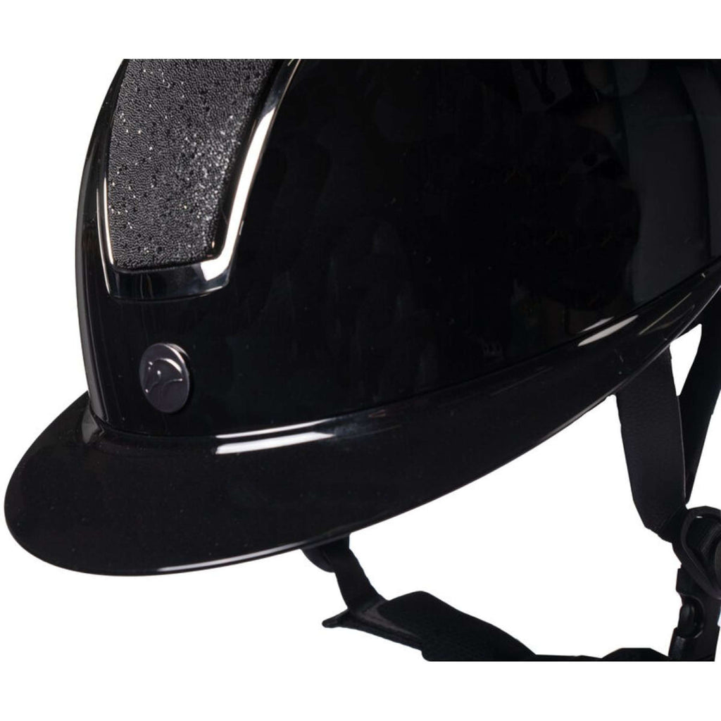 HKM Cappellino Lady Shield Brillant Nero/Argento