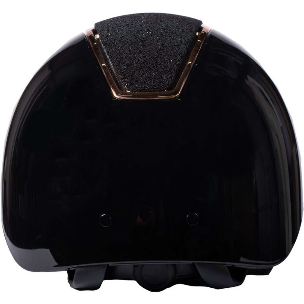HKM Cappellino Lady Shield Brillant Nero/Oro rosa
