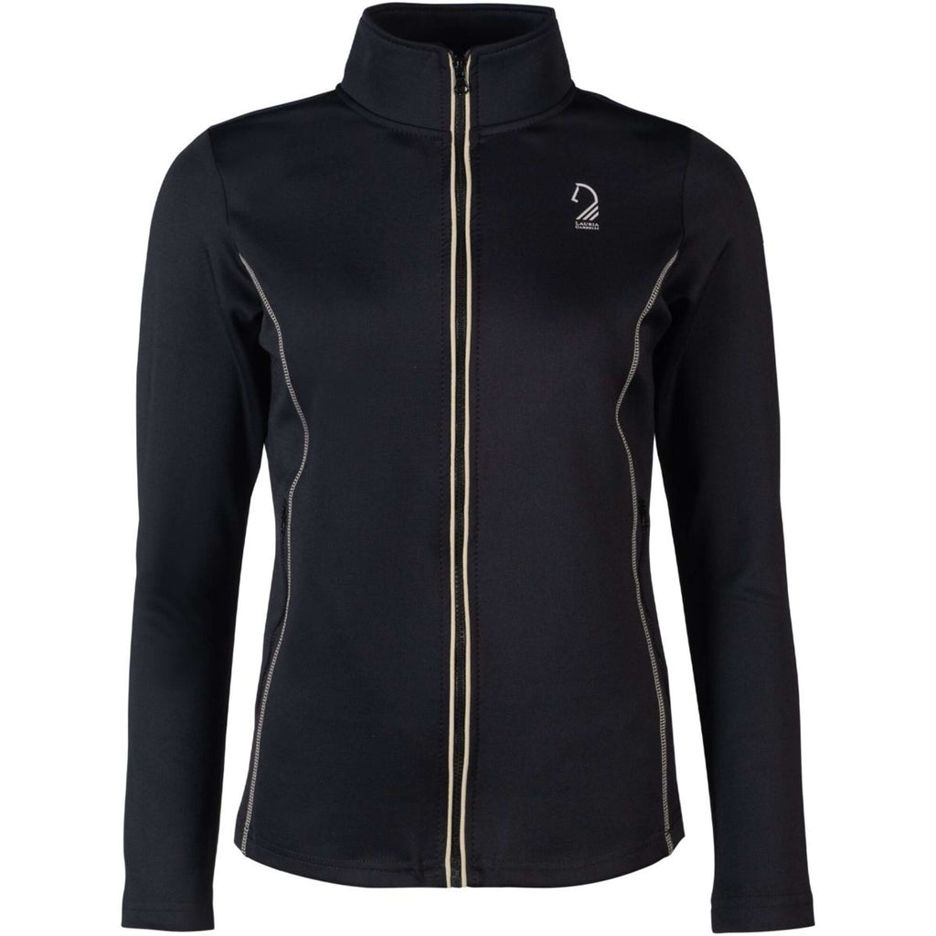 Lauria Garrelli Gilet in Pile Limone Nero