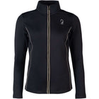 Lauria Garrelli Gilet in Pile Limone Nero