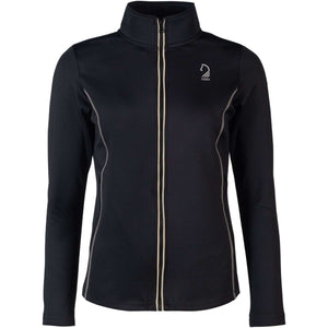 Lauria Garrelli Gilet in Pile Limone Nero