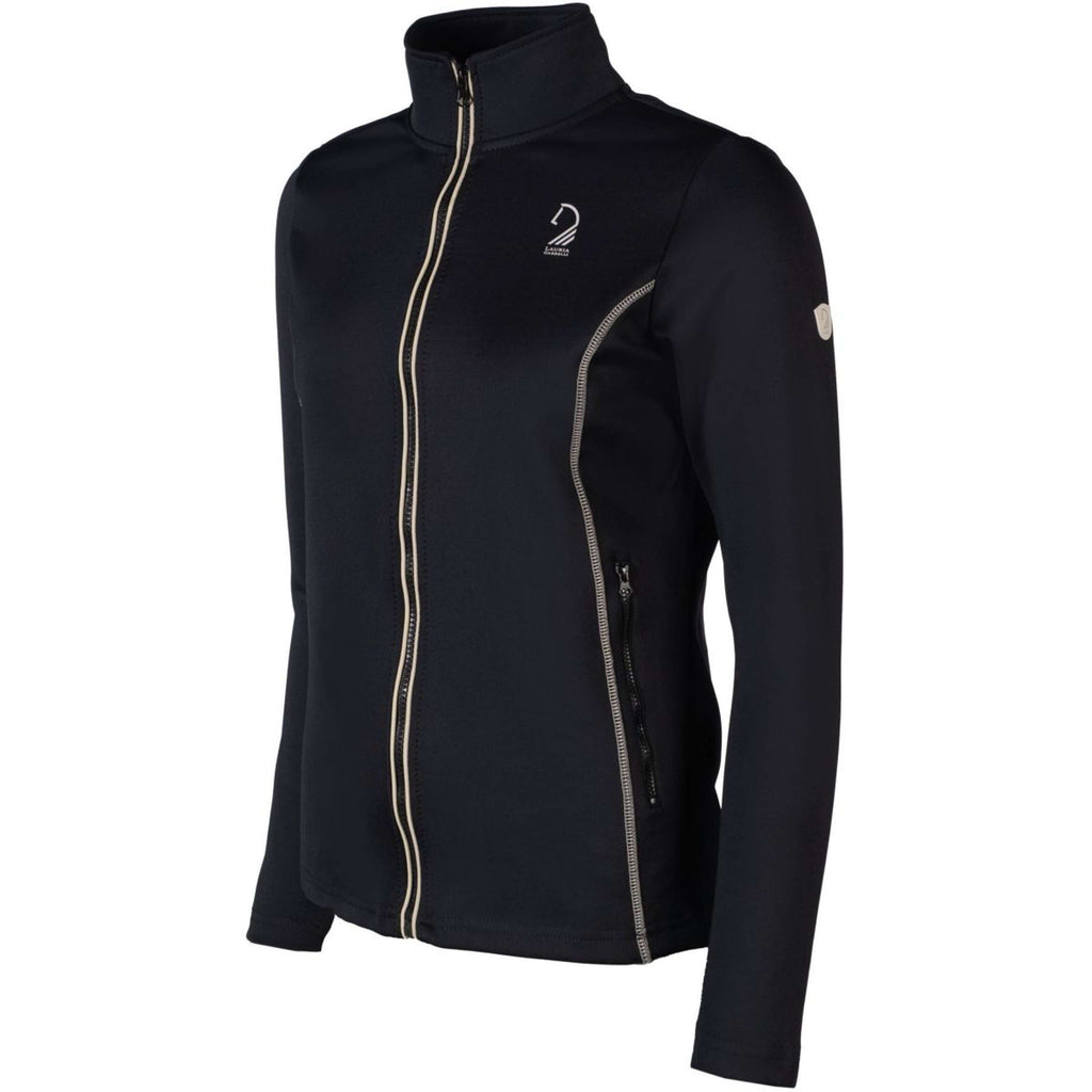 Lauria Garrelli Gilet in Pile Limone Nero