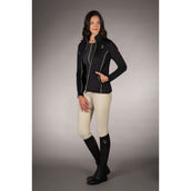 Lauria Garrelli Gilet in Pile Limone Nero