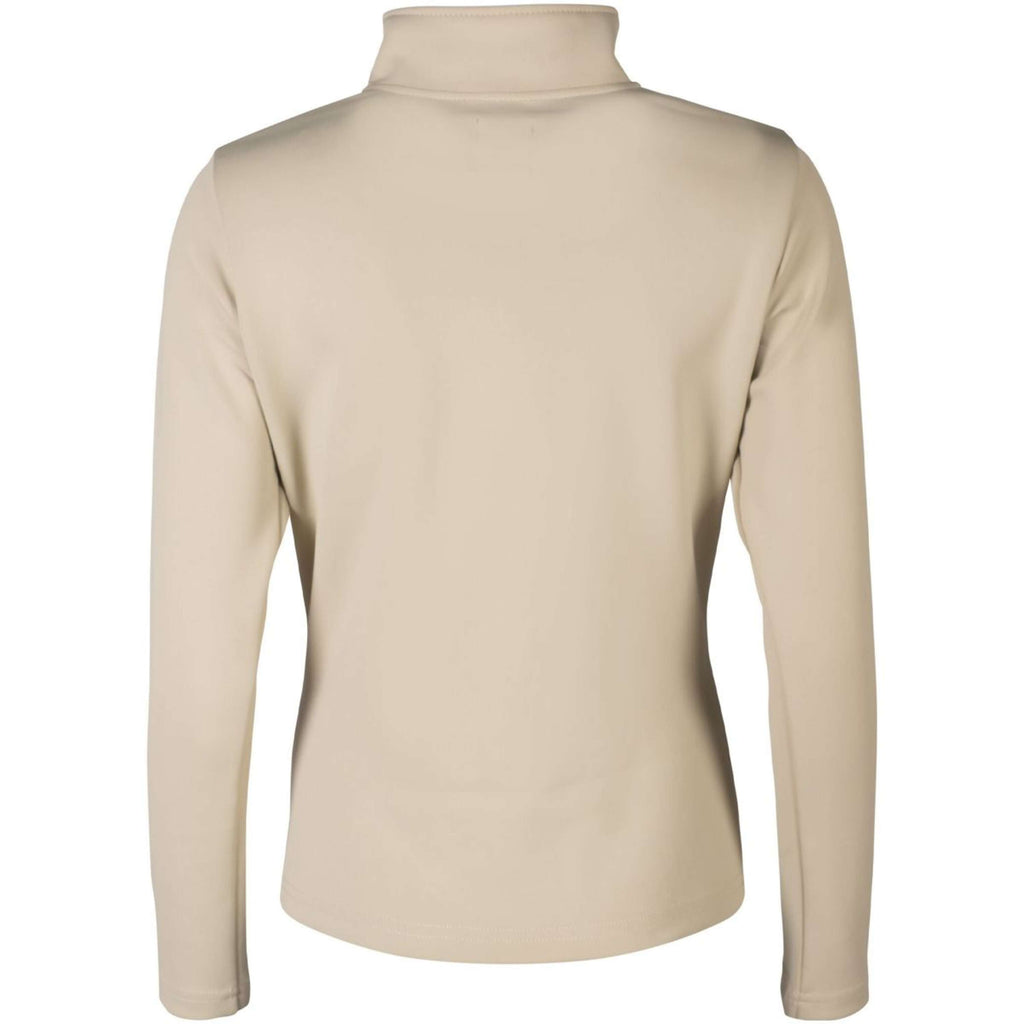 Lauria Garrelli Gilet in Pile Limone Grigio/Beige