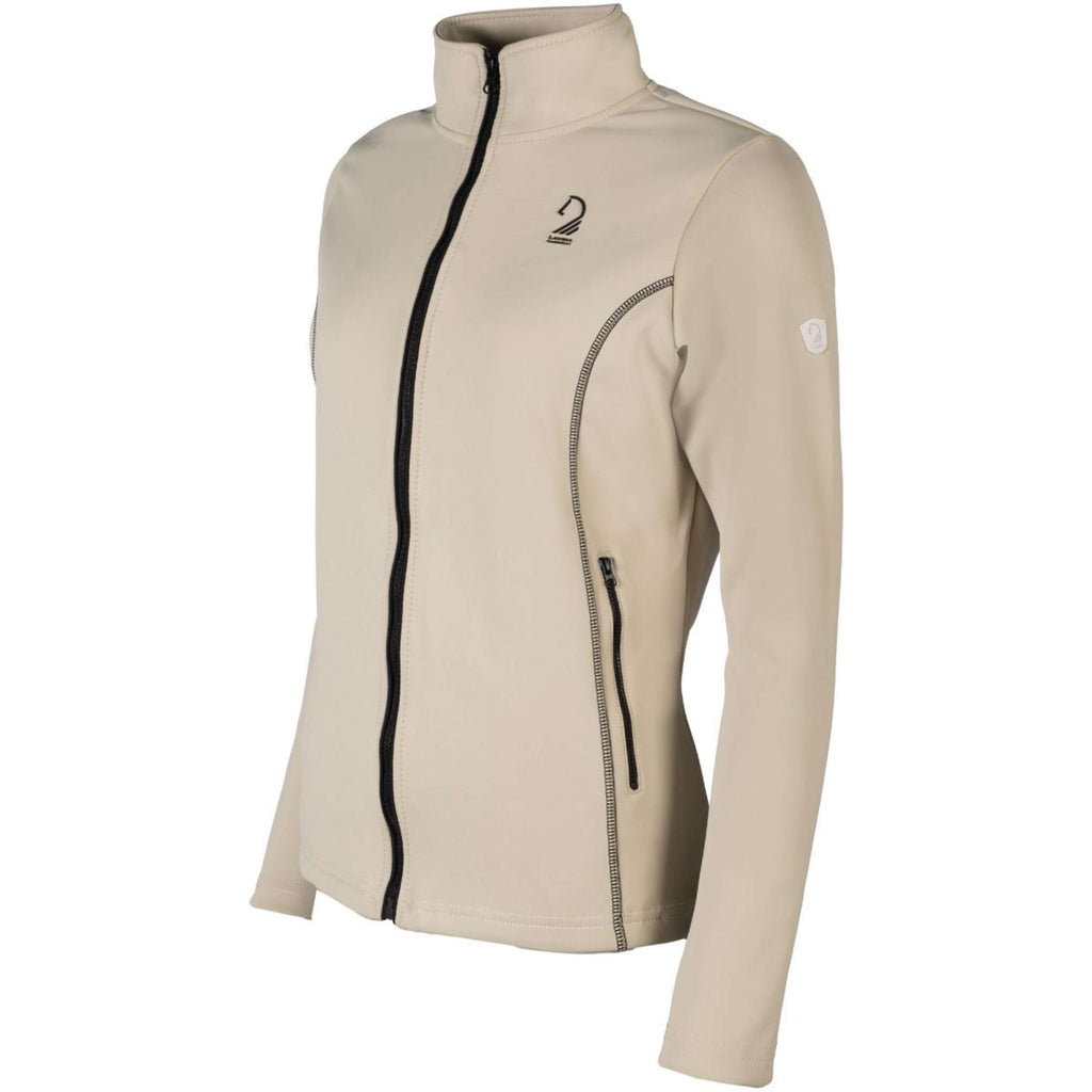 Lauria Garrelli Gilet in Pile Limone Grigio/Beige