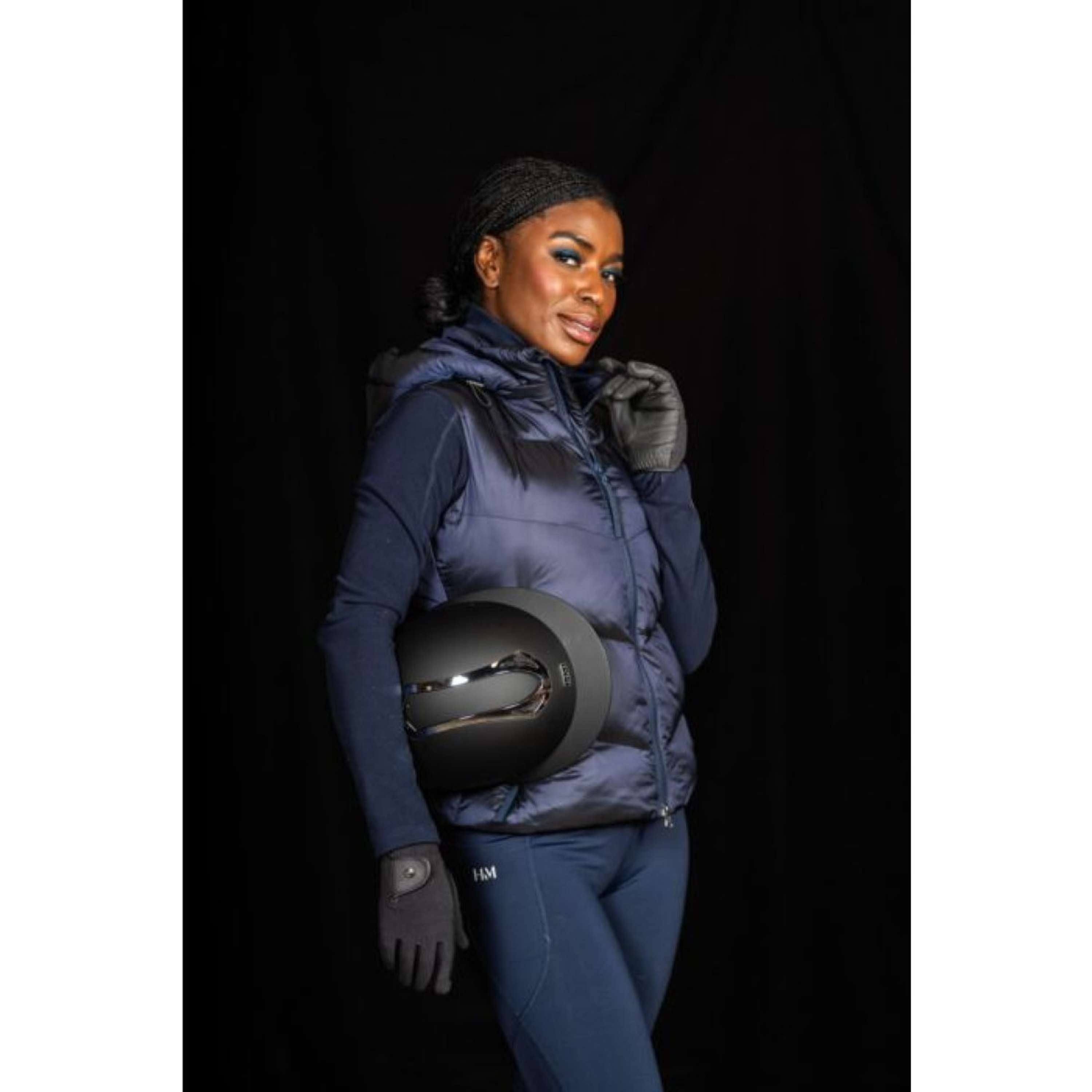 HKM Gilet Heavy Blu scuro